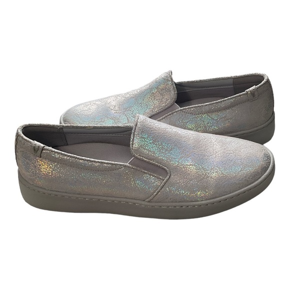 Vionic Shoes - Vionic Women's Avery Pro Silver Metallic Slip On Size 10